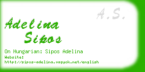 adelina sipos business card